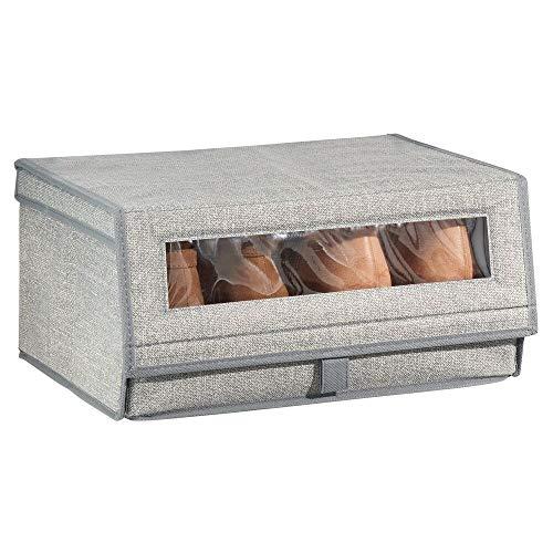 Algopix Similar Product 2 - mDesign Fabric Home Storage Box Bin 