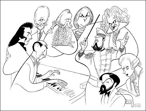 Algopix Similar Product 15 - Al Hirschfelds HOROWITZ  FRIENDS Hand