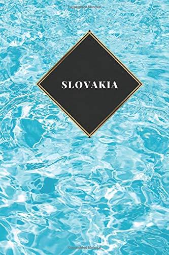 Algopix Similar Product 14 - Slovakia Ruled Travel Diary Notebook