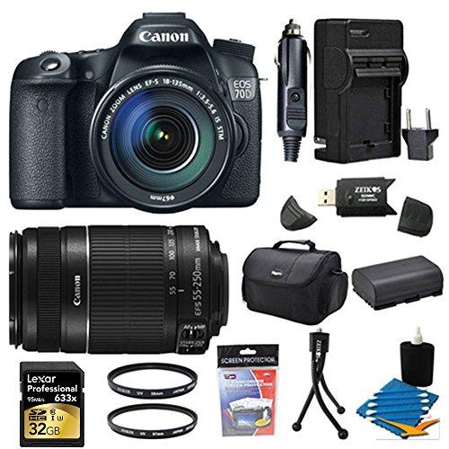Algopix Similar Product 9 - Canon EOS 70D 202 MP CMOS Digital SLR