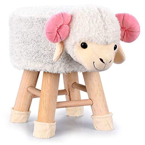 Algopix Similar Product 20 - Abco Tech Kids Wooden Animal Footstool
