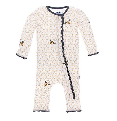 Algopix Similar Product 15 - Kickee Pants Print Ruffle Coverall