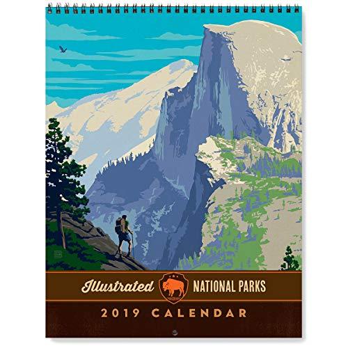 Algopix Similar Product 4 - 2019 National Parks Wall Calendar