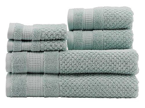 Algopix Similar Product 19 - Caro Home Pebble 6 Piece Bath Towel