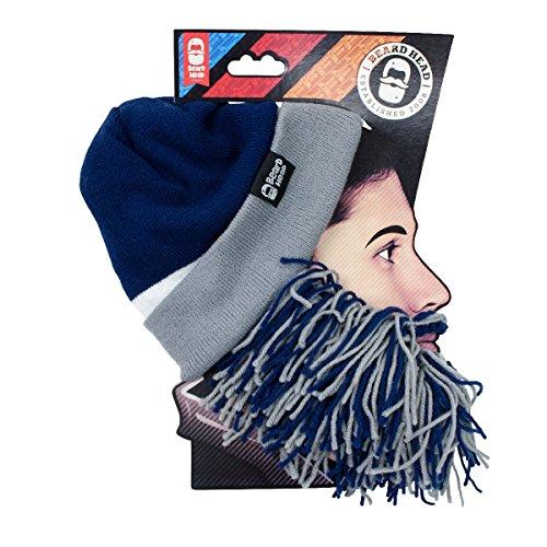 Algopix Similar Product 11 - Beard Head Tailgate Beard Beanie  Navy
