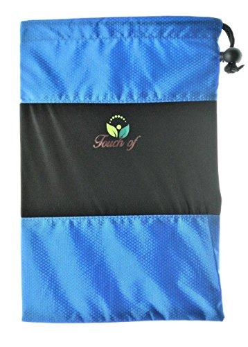 Algopix Similar Product 17 - TouchOf Shoe Sleeves - Set of 2 (Denim)