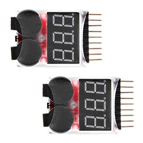 Algopix Similar Product 10 - Floureon 2 Packs RC Lipo Battery