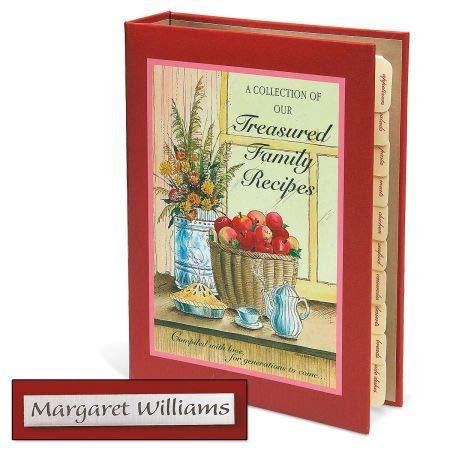 Algopix Similar Product 6 - Family Recipes Personalized Journal