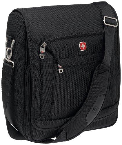 Algopix Similar Product 7 - SwissGear Computer Messenger Bag (Black)