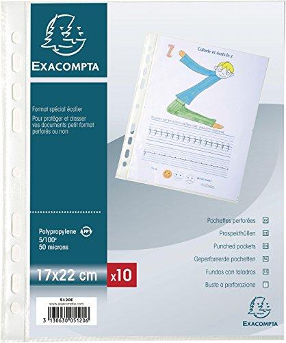 Algopix Similar Product 20 - Exacompta Grained Polypropylene Punched