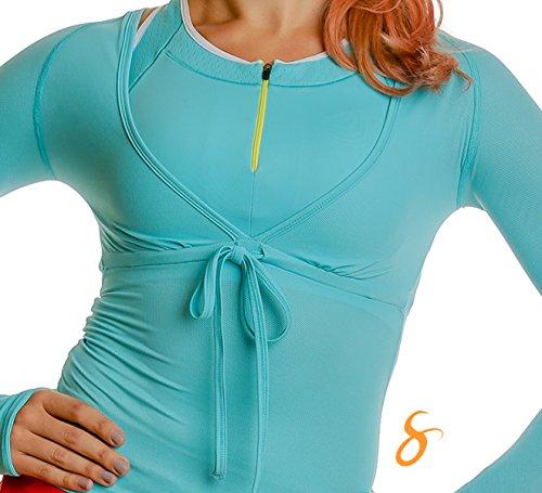 Algopix Similar Product 3 - Tech V Top (X-Small, Turquoise)