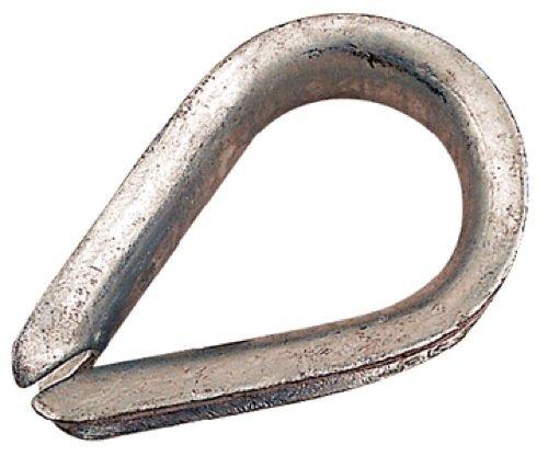 Algopix Similar Product 14 - 172005-1 Galv Wire Rope Thimble 3/16