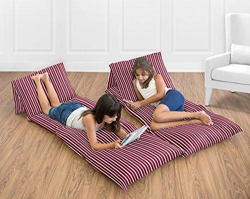 Algopix Similar Product 4 - Sweet Jojo Designs Red and White Stripe