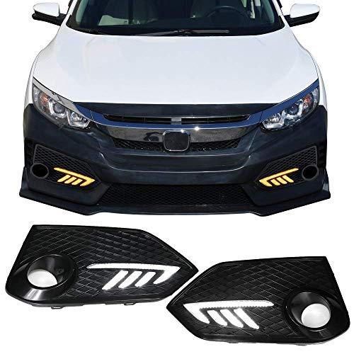 Algopix Similar Product 7 - Fits 1618 Honda Civic Sedan TR style