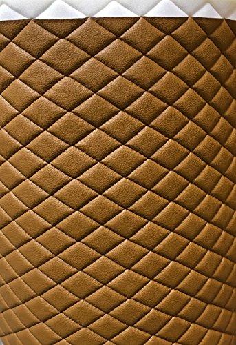 Algopix Similar Product 16 - LUVFABRICS Desert Faux Leather Quilted