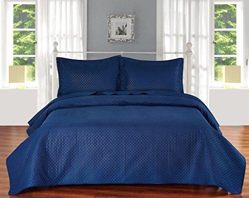 Algopix Similar Product 8 - De Moocci Pinsonic Plaid Navy Twin