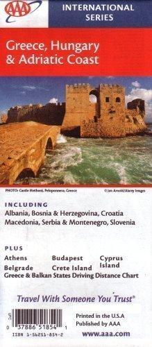 Algopix Similar Product 3 - AAA Greece Hungary  Adriatic Coast