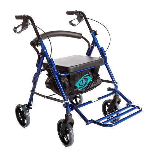 Algopix Similar Product 6 - HealthLine Combo Transport Rollator