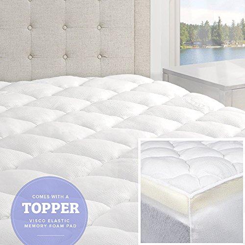 Algopix Similar Product 19 - eLuxurySupply Bamboo Mattress Topper