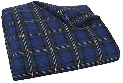 Algopix Similar Product 1 - Pinzon 160 Gram Plaid Flannel Duvet