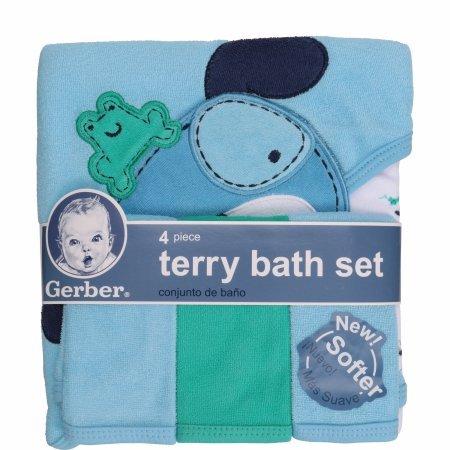 Algopix Similar Product 15 - Gerber Newborn Baby Boy Towel and