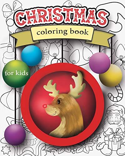 Algopix Similar Product 8 - Christmas coloring book for kids