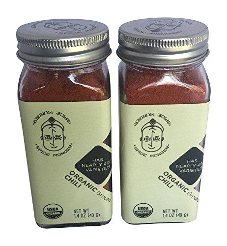 Algopix Similar Product 10 - Spice Monger Organic Chili Powder 14OZ