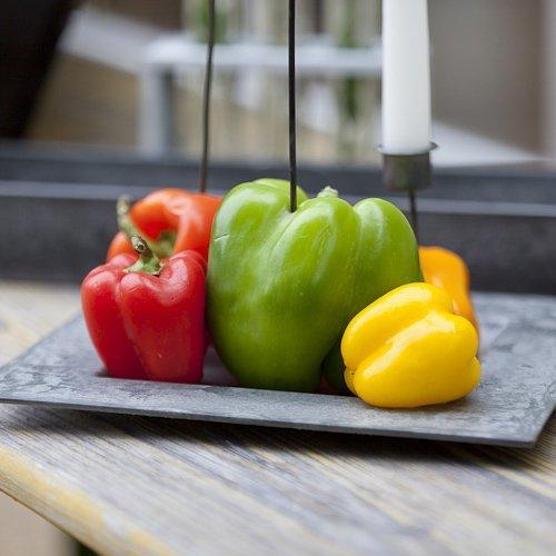Algopix Similar Product 4 - Eastland Square Tray Faux Slate 10