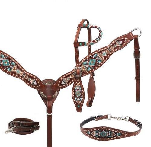 Algopix Similar Product 11 - Showman Multi Color Navajo Beaded