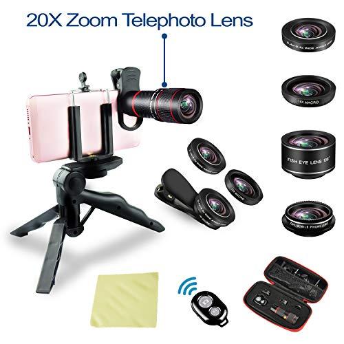 Algopix Similar Product 6 - Phone Camera Lens kit 20x Zoom