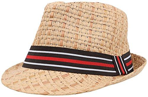Algopix Similar Product 6 - Straw Panama Hat Fedora Church Casual
