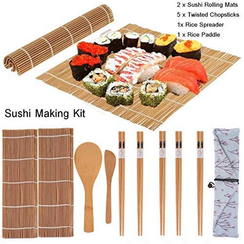Algopix Similar Product 8 - Bamboo Original Sushi Rolling Mat
