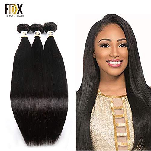 Algopix Similar Product 7 - FDX Human Hair Bundles8A Straight