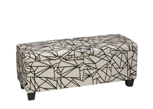 Algopix Similar Product 1 - Cortesi Home Zig Zag Fabric Storage