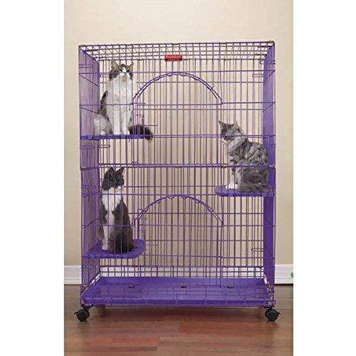 Algopix Similar Product 15 - ProSelect Foldable Cat Cages 48 High