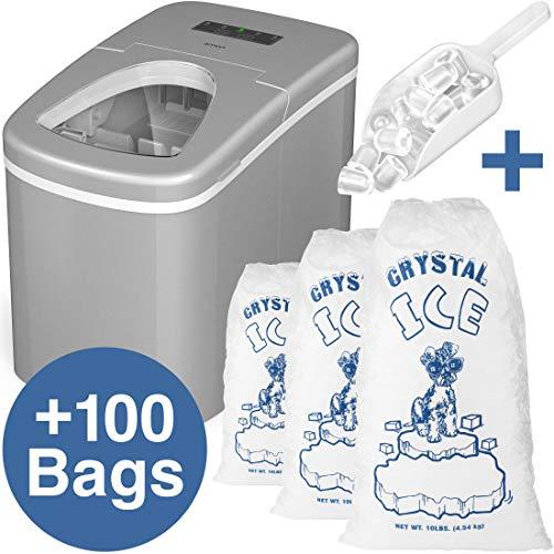Algopix Similar Product 13 - hOmeLabs Portable Ice Maker Machine