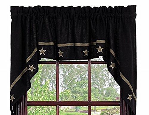 Algopix Similar Product 18 - New Burlap Star Black Design Swag