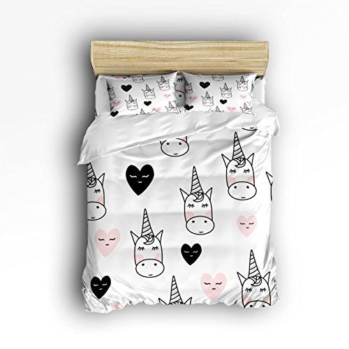 Algopix Similar Product 6 - Libaoge 4 Piece Bed Sheets Set Lovely
