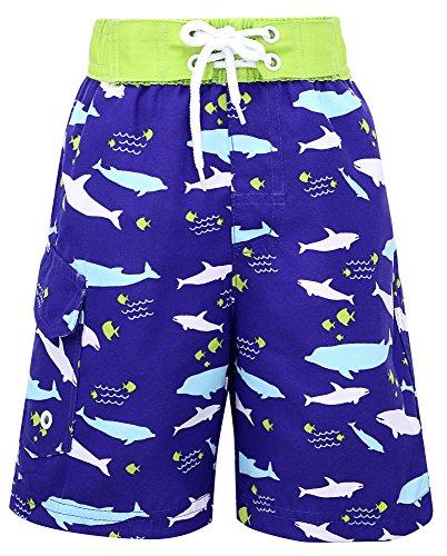 Algopix Similar Product 2 - Simplicity Kids Beach Drawstring Shorts