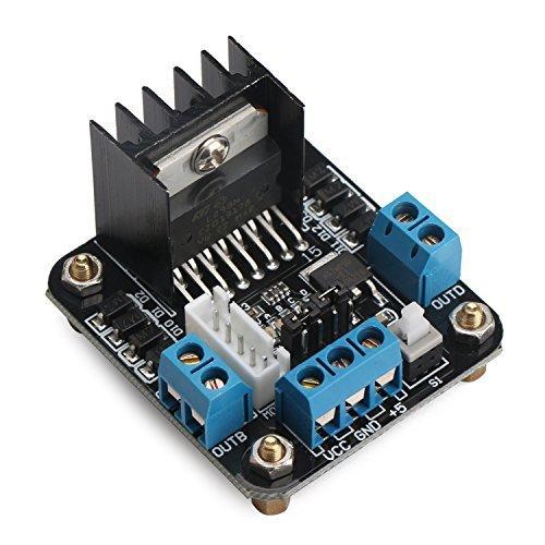 Algopix Similar Product 1 - L298N H Bridge Motor Driver DROK L298N