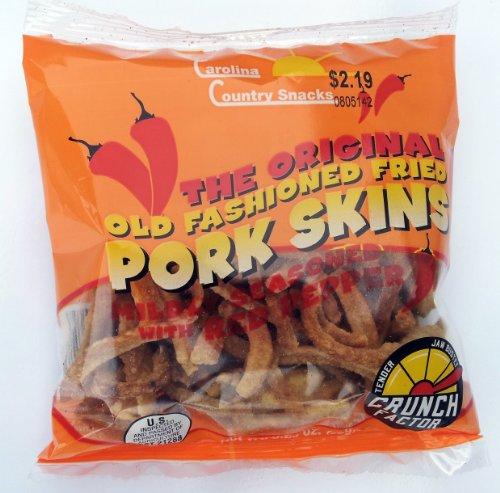 Algopix Similar Product 17 - Fried Pork Skins Very Hard Strips Red