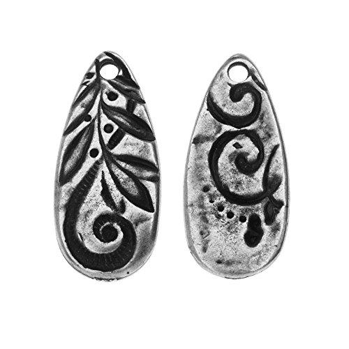 Algopix Similar Product 18 - TierraCast Charm Jardin Teardrop