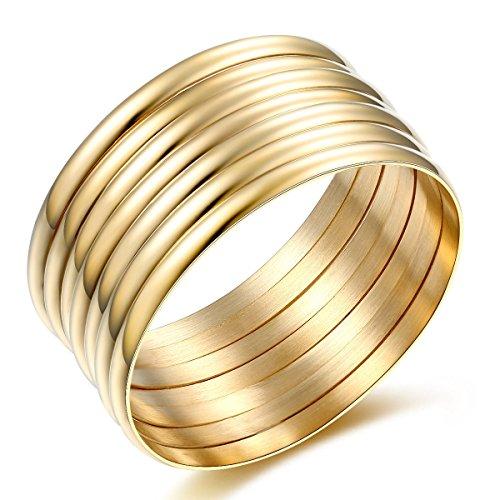Algopix Similar Product 2 - Carfeny Womens Bangle Bracelets14k
