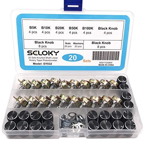 Algopix Similar Product 11 - Seloky 20 PCS Five Resistance Values
