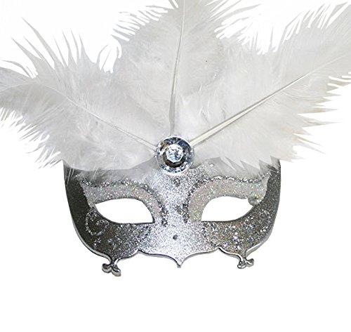 Algopix Similar Product 14 - Miniature Masquerade Mask Ornament with
