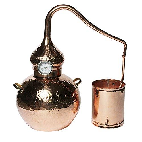 Algopix Similar Product 18 - 5 Gallon Copper Alembic Still for