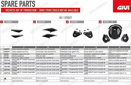 Algopix Similar Product 11 - GIVI SPARE PART Z223756R  INNER LINING