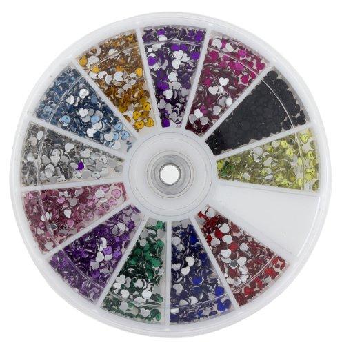 Algopix Similar Product 4 - Premium MASH 1200 Piece 12 Color Nail