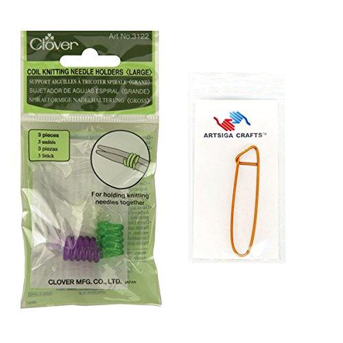 Algopix Similar Product 13 - Clover Large Coil Knitting Needle