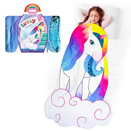 Algopix Similar Product 12 - Unicorn Snuggle Blanket Girls Cozy
